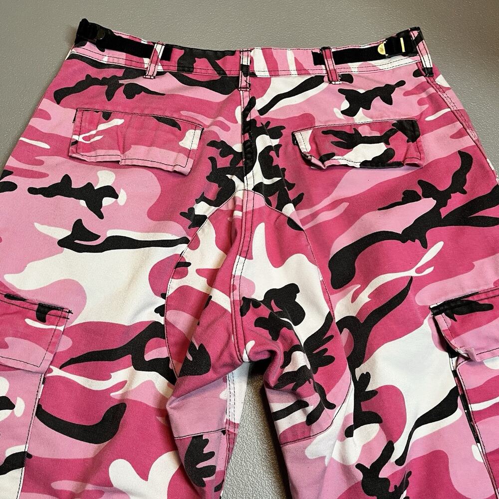 Rothco Pink Camo Pants Cargo Military Tactical Y2K Streetwear Skate BDU Size Med